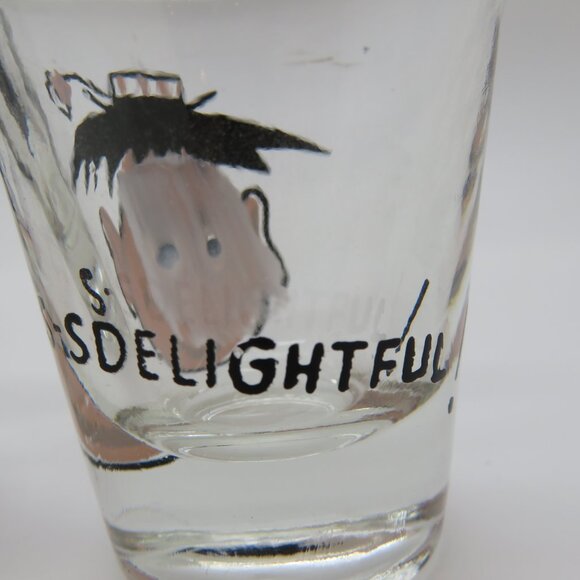 Bar Drink Shot Glass 3D Roving Eyes Set of 3 Barware Novelty Collectible Liquor - Picture 8 of 16